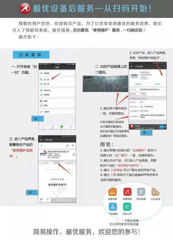 西安泰富西瑪電機2018年1月1日起全面啟用產(chǎn)品防偽碼系統(tǒng)。