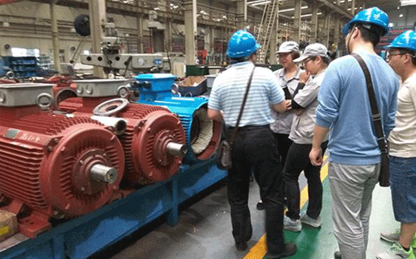 西安泰富西瑪電機(jī)開展安全月安全生產(chǎn)大檢查。