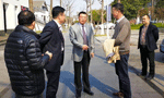 西瑪電機(jī)公司總經(jīng)理?xiàng)钐炖麍A滿完成對華東市場的考察?！靼膊﹨R儀器儀表有限公司